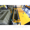 Transition trolley of electroplating production line